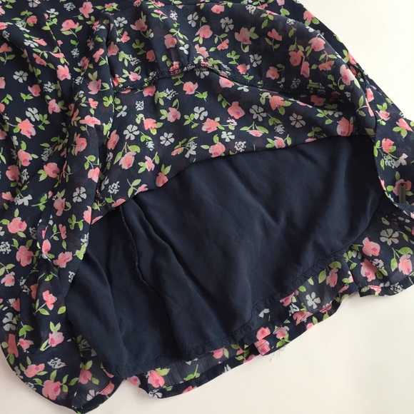 Abercrombie Girls Blue Floral Dress - Picture 5 of 7